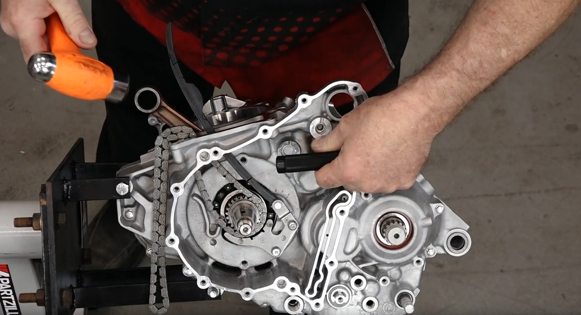 Motion Pro bearing press toolkit engine rebuild