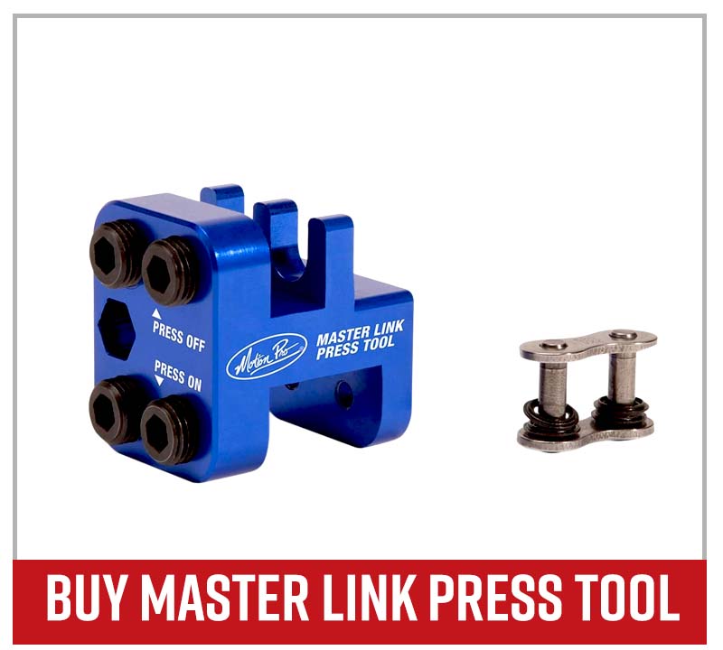 Motion Pro chain master link press tool