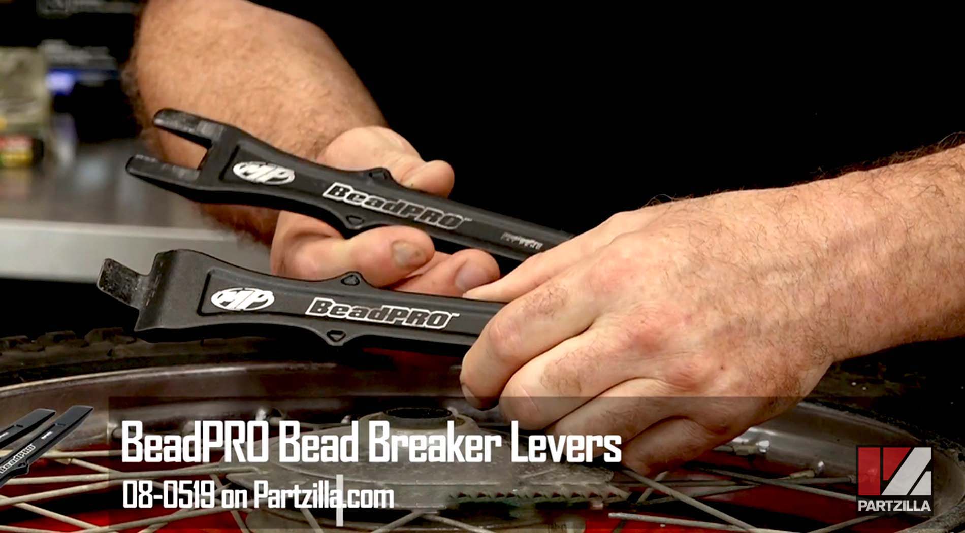 Motion Pro tire tools bead breaker levers