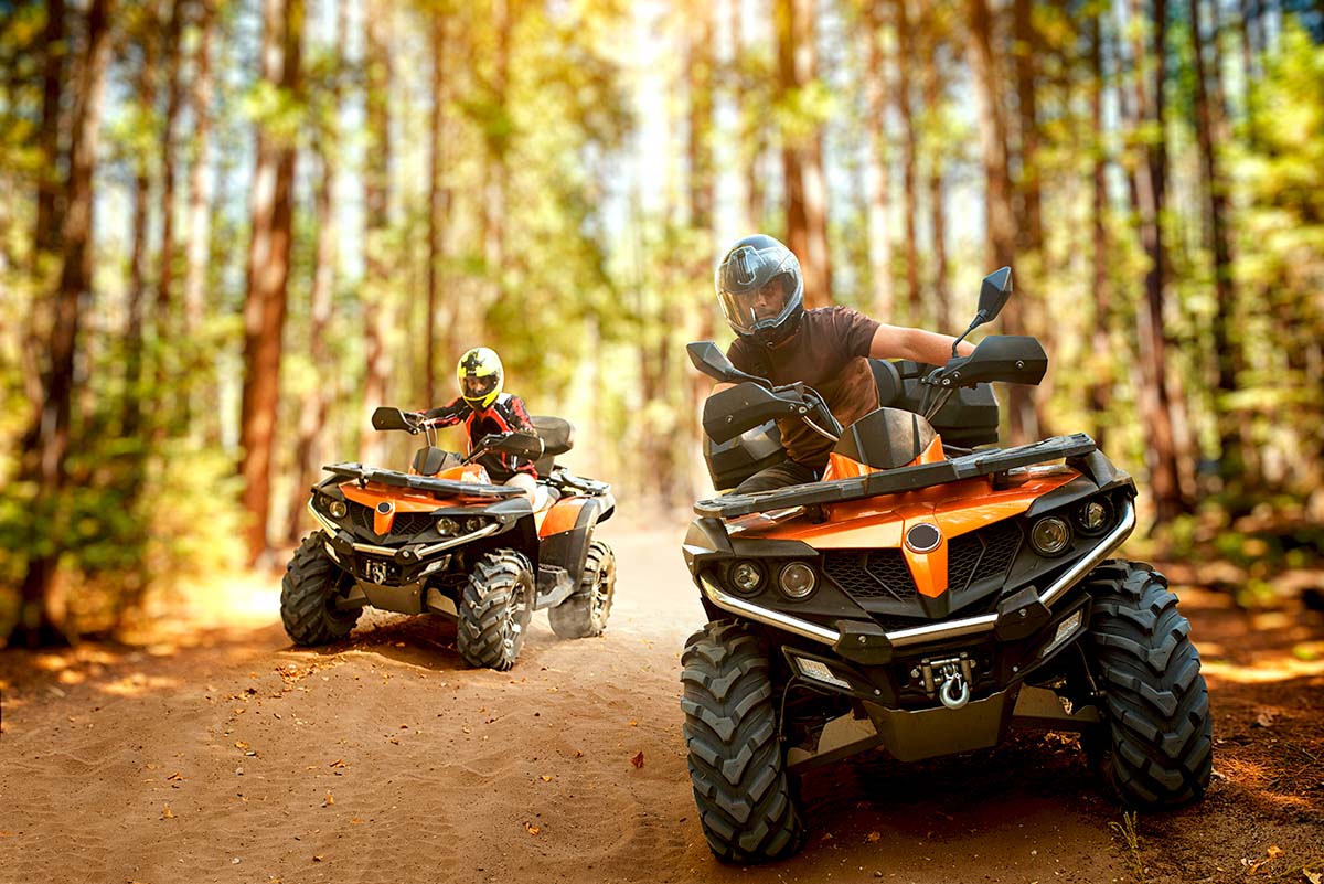 How to tell if an ATV is running rich or lean