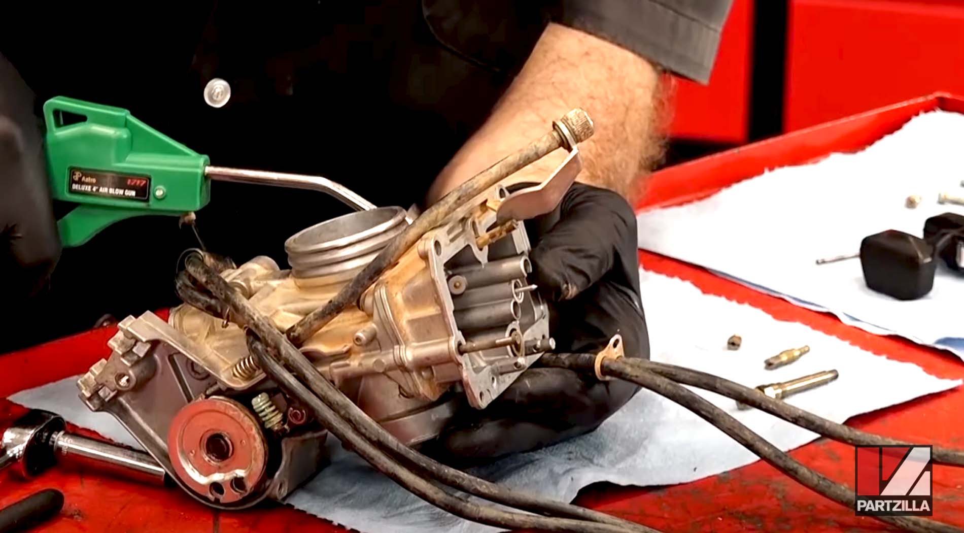 The basics of motorcycle carb cleaning