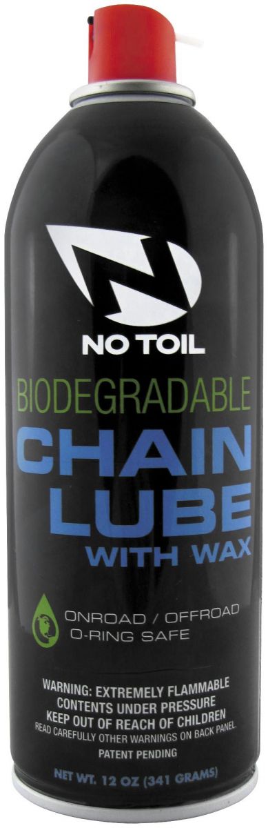 No Toil motorcycle chain lube