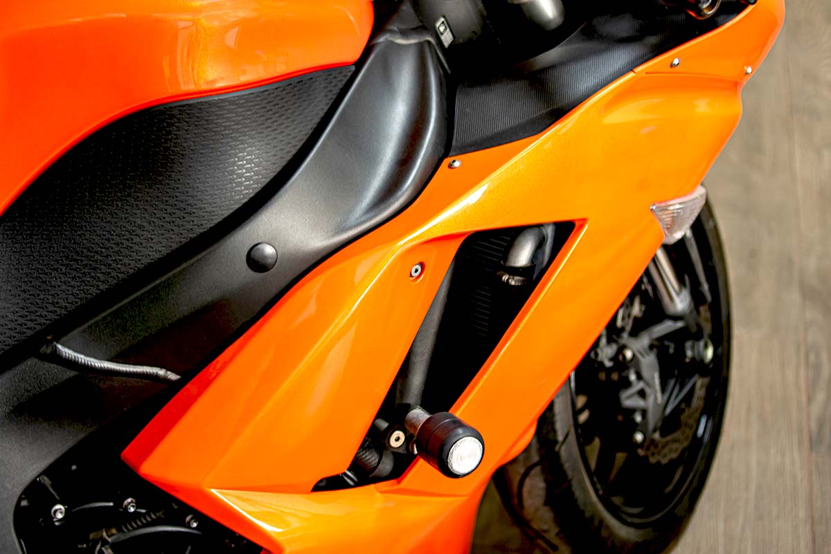 Motorcycle fairing protection tips