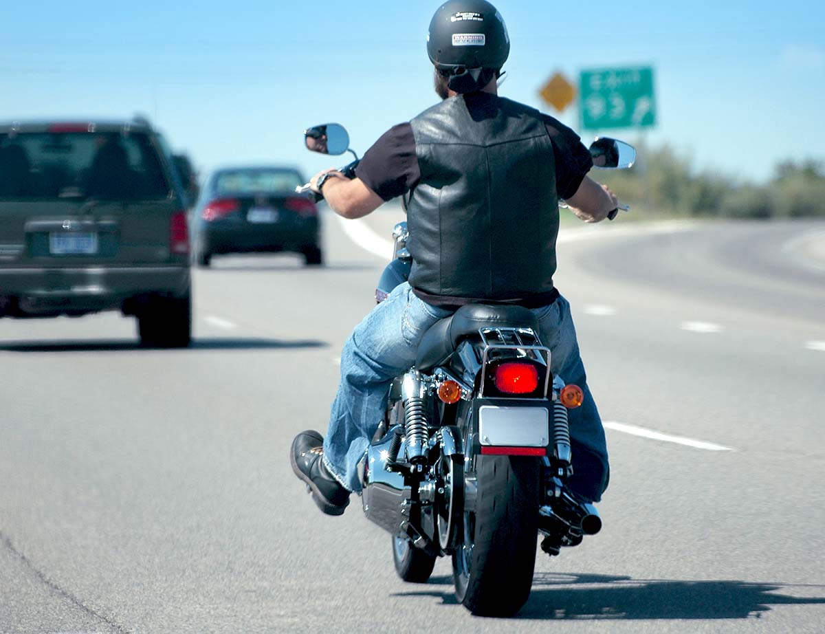 Motorcycle half helmet safety