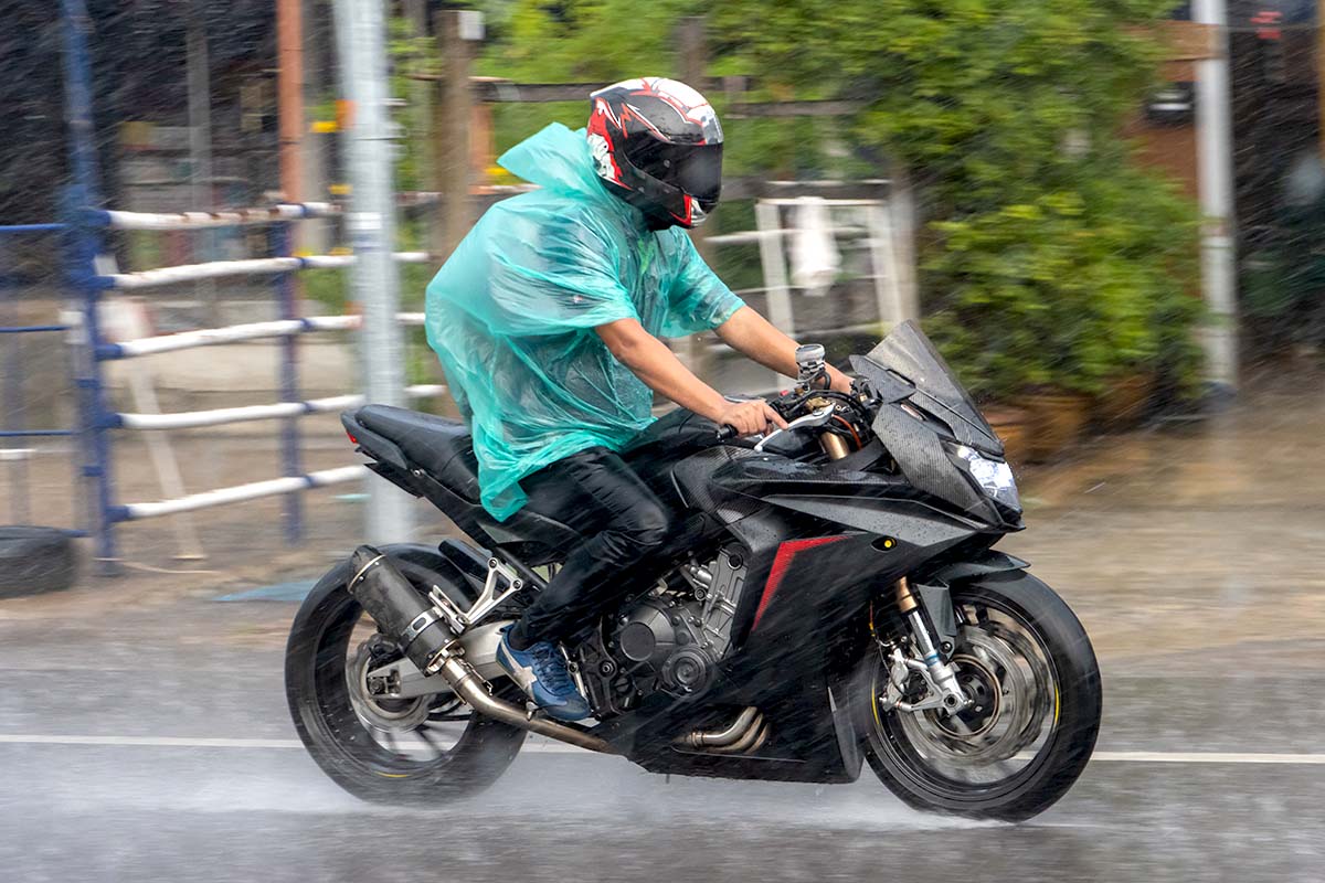 Motorcycle rain gear