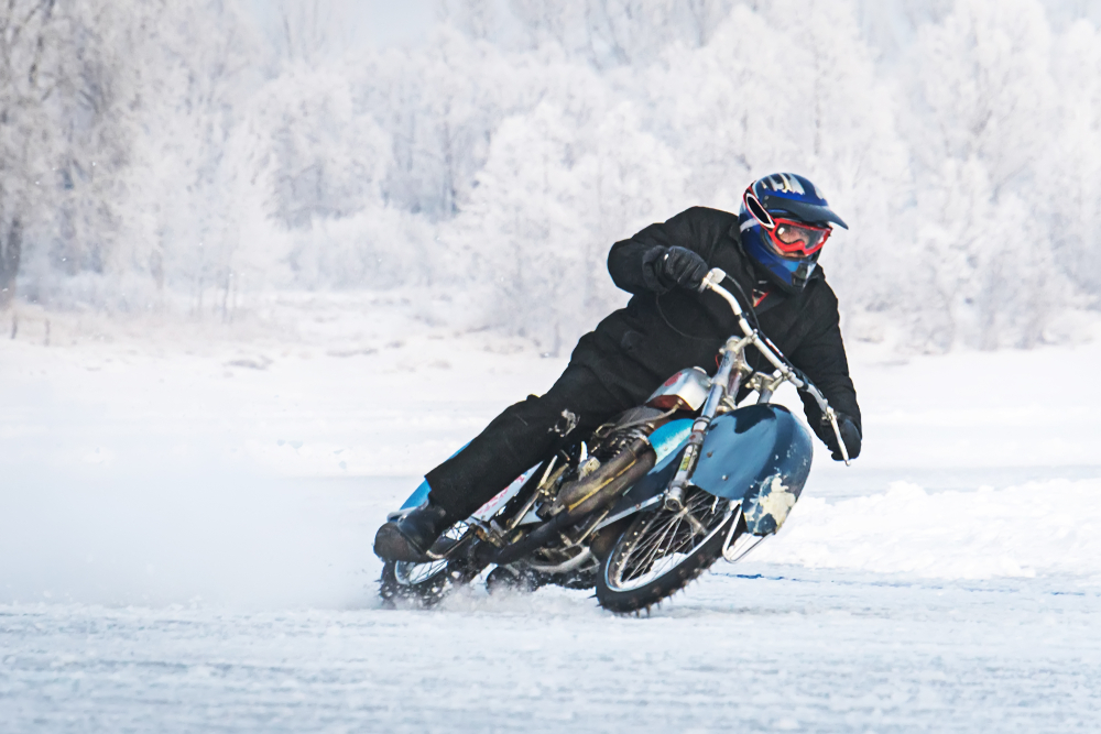 Motorcycle riding season safety tips winter