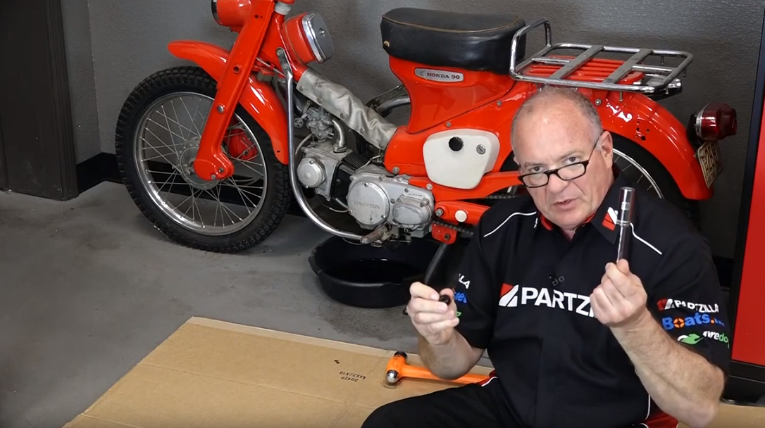 Motorcycle shift shaft seal replacement