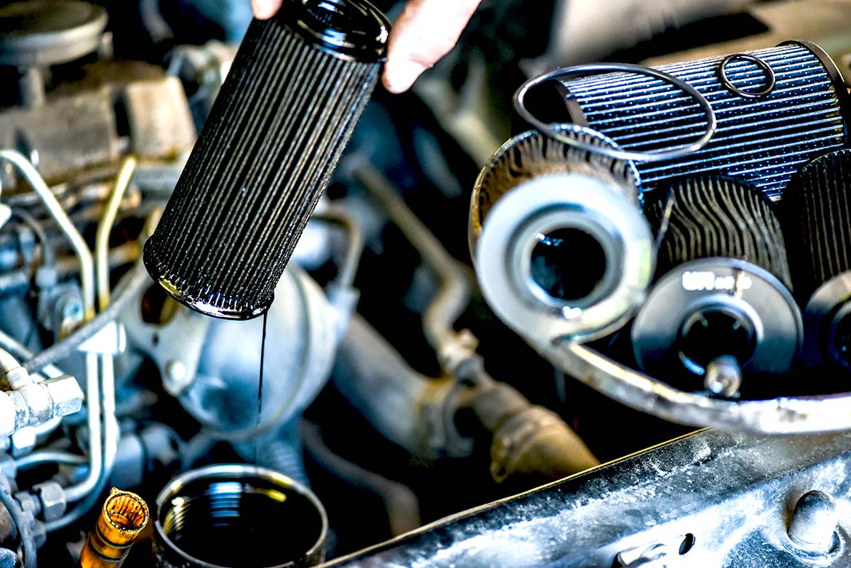Oil filters cars and motorcycles
