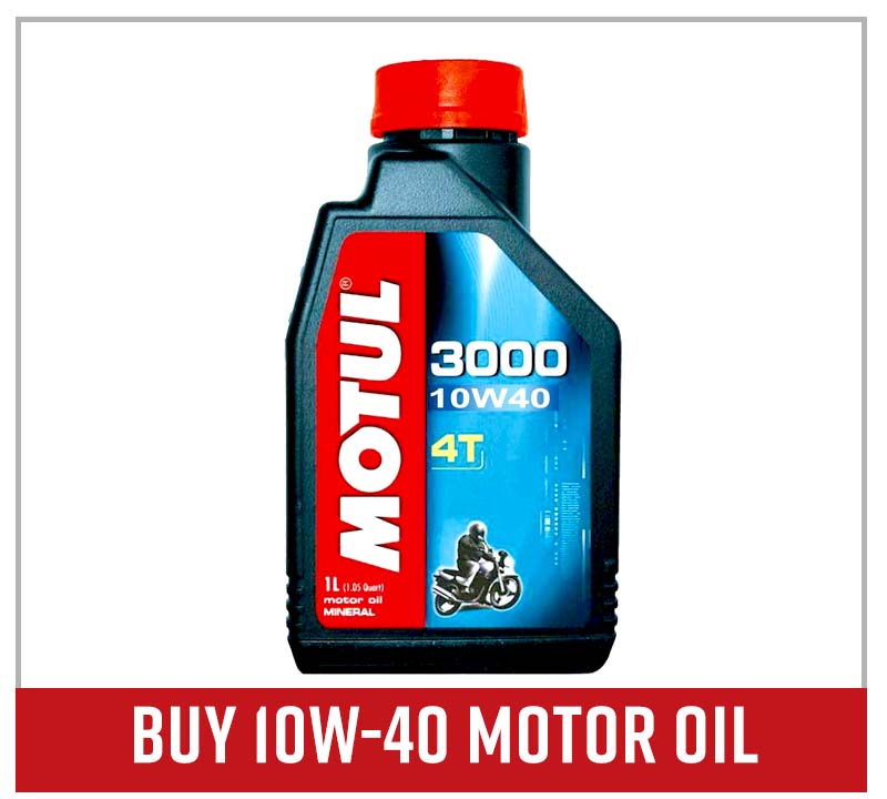 Buy Motul 3000 10W-40 motorcycle oil