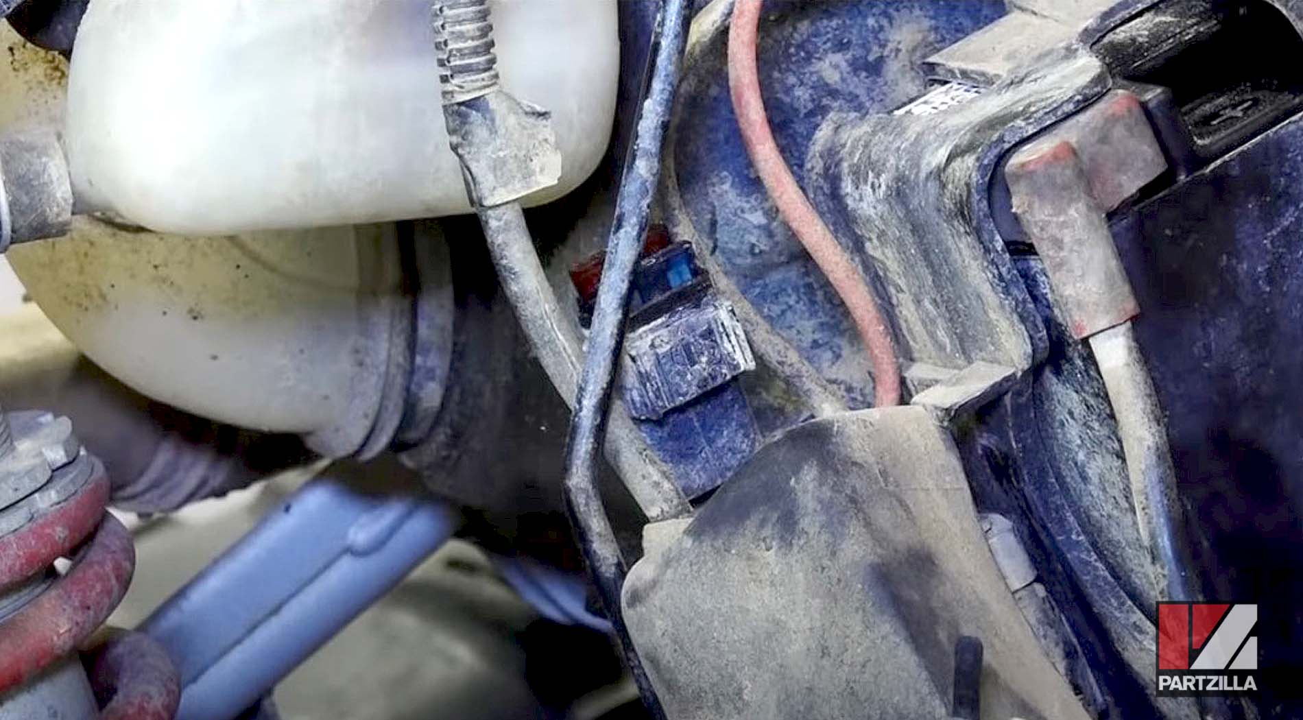 Clean ATVs and UTVs tips muddy wiring