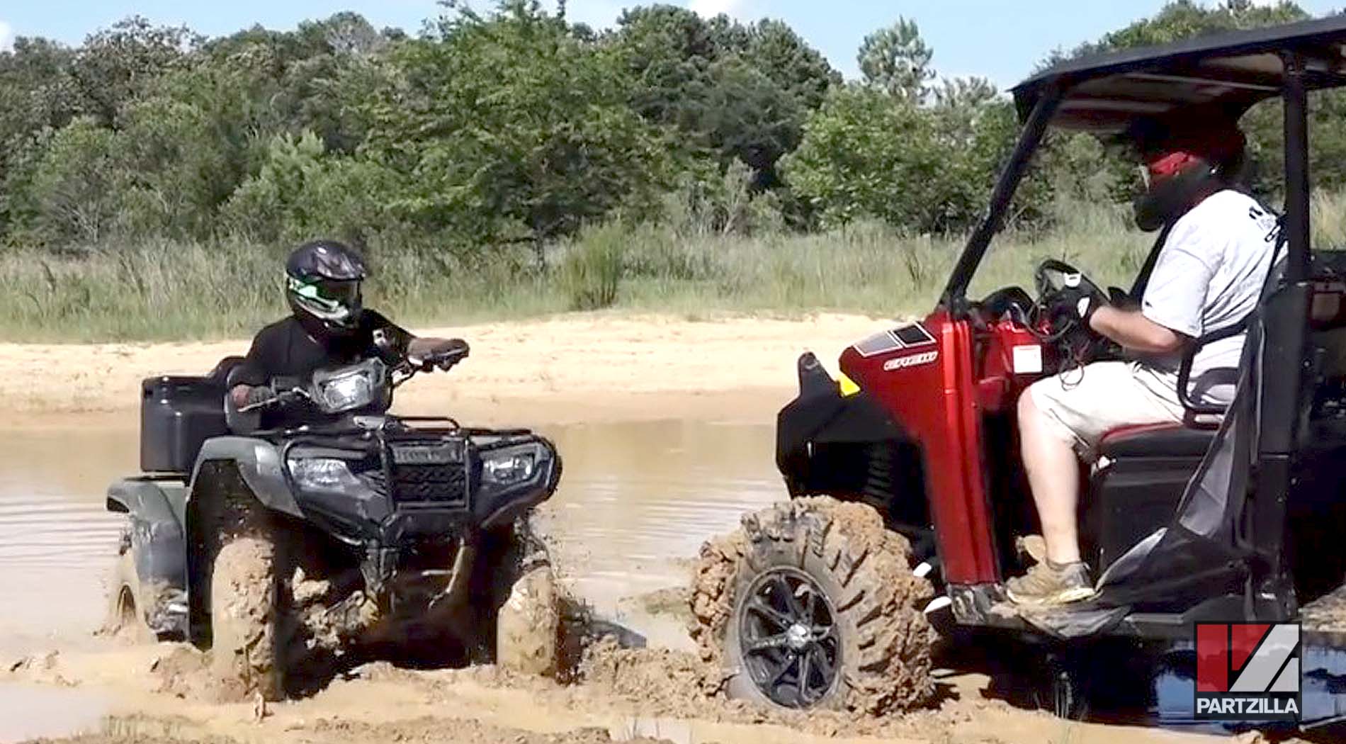 Tips for cleaning muddy ATVS or UTVs
