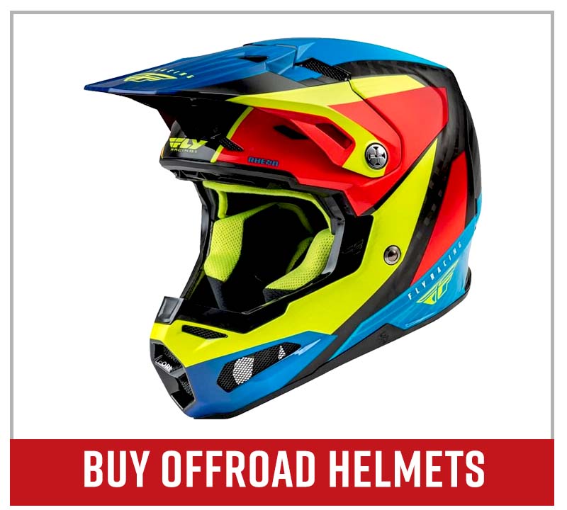 Buy an offroad riding helmet