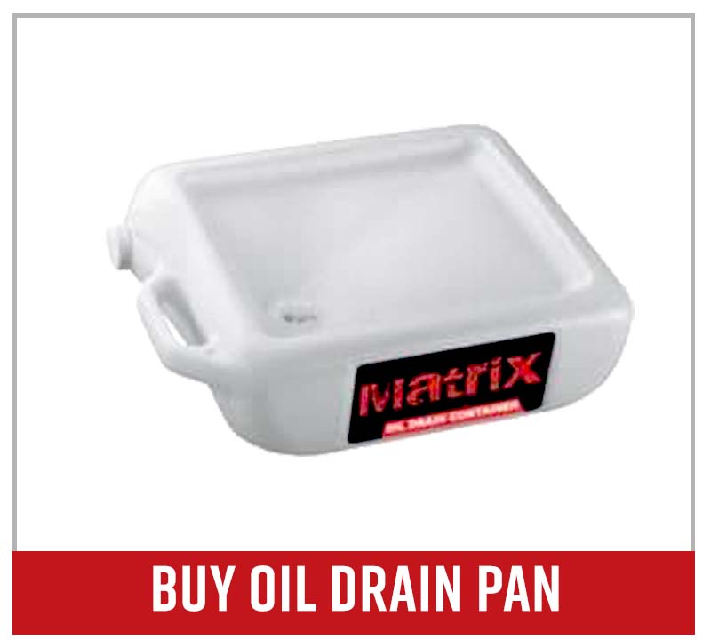 Matrix Concepts oil drain pan