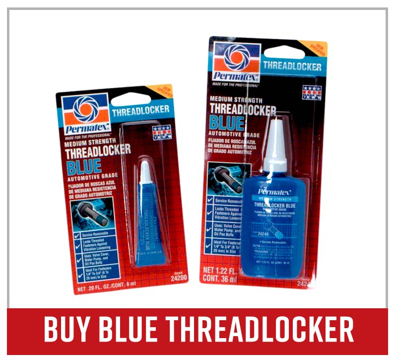 Buy Permatex blue threadlocker