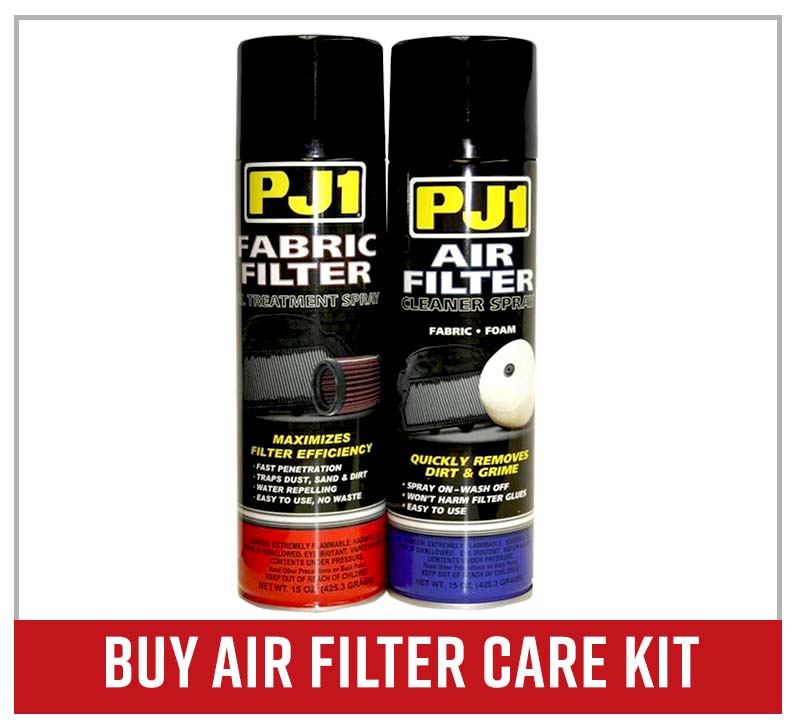 PJ1 fabric air filter kit