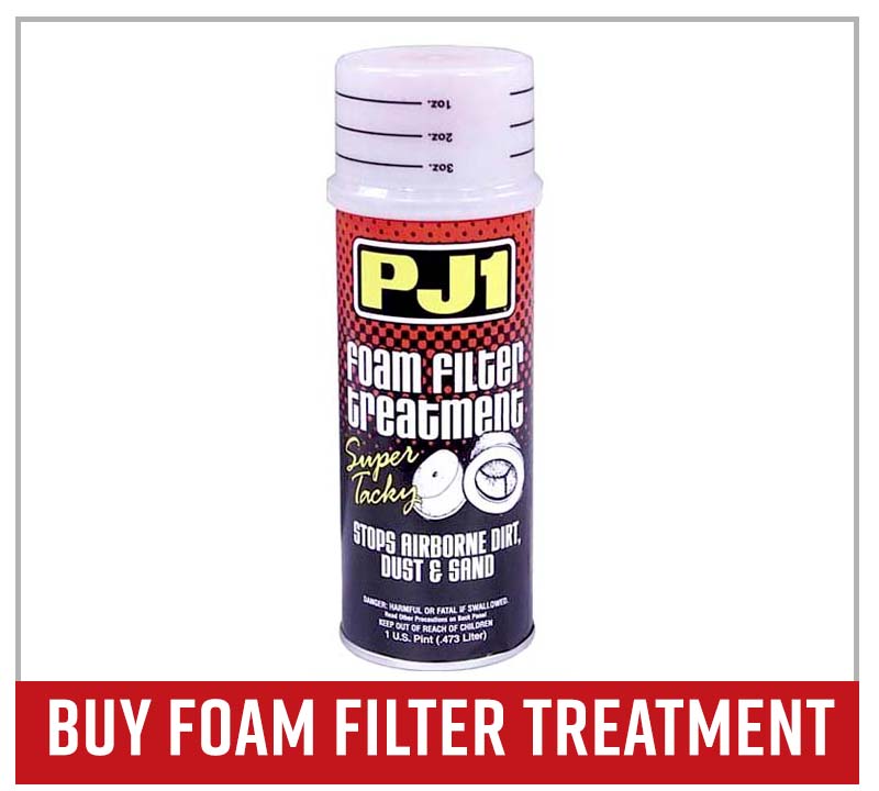 Buy PJ1 foam filter treatment