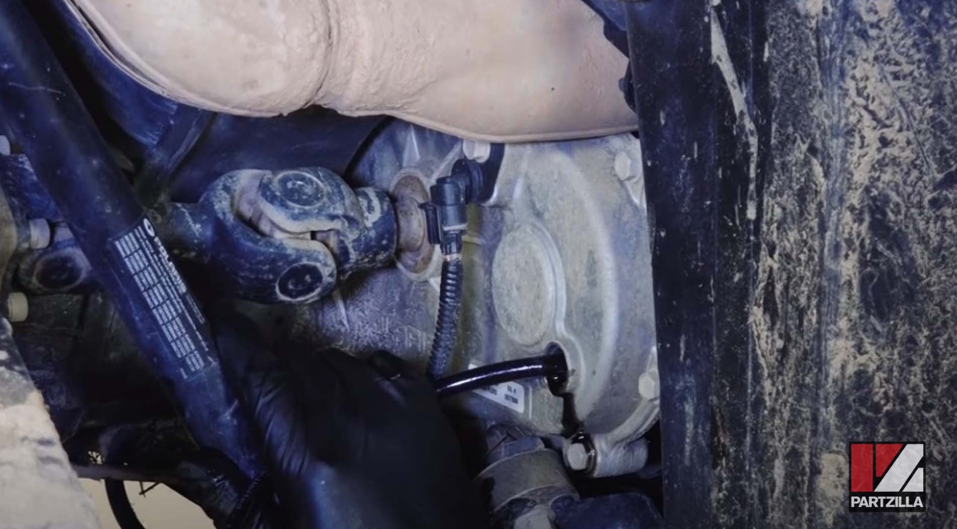 Polaris ATV gearcase lube change