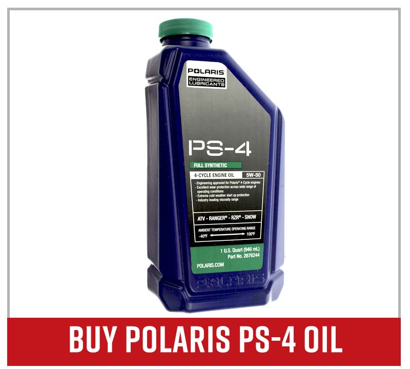 Polaris PS-4 engine oil