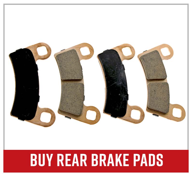 Buy Polaris UTV rear brake pads