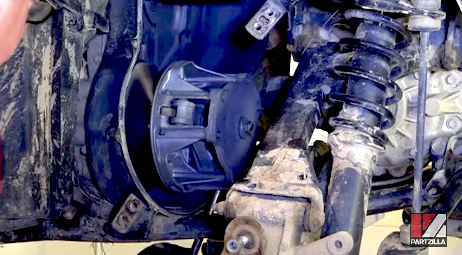 Polaris Sportsman ATV primary clutch removal