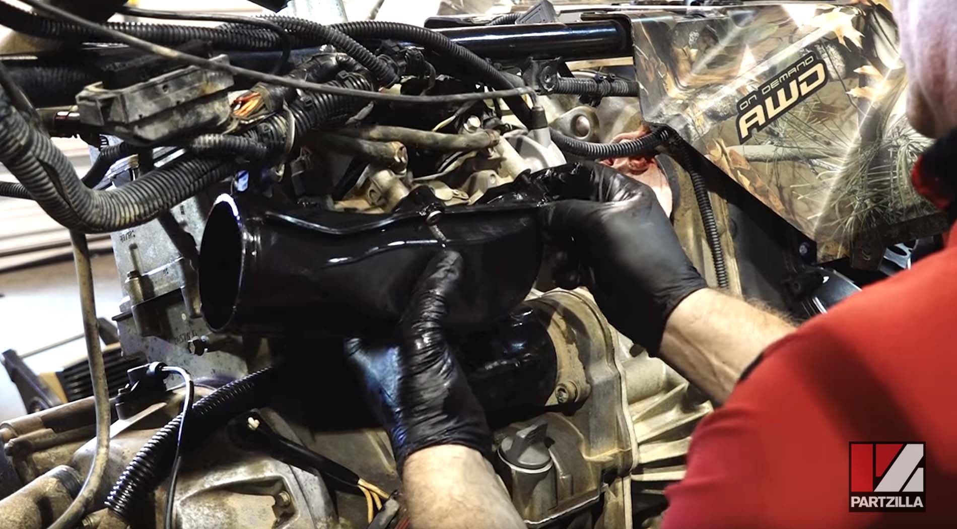 Polaris Sportsman 850 engine rebuild fuel injection