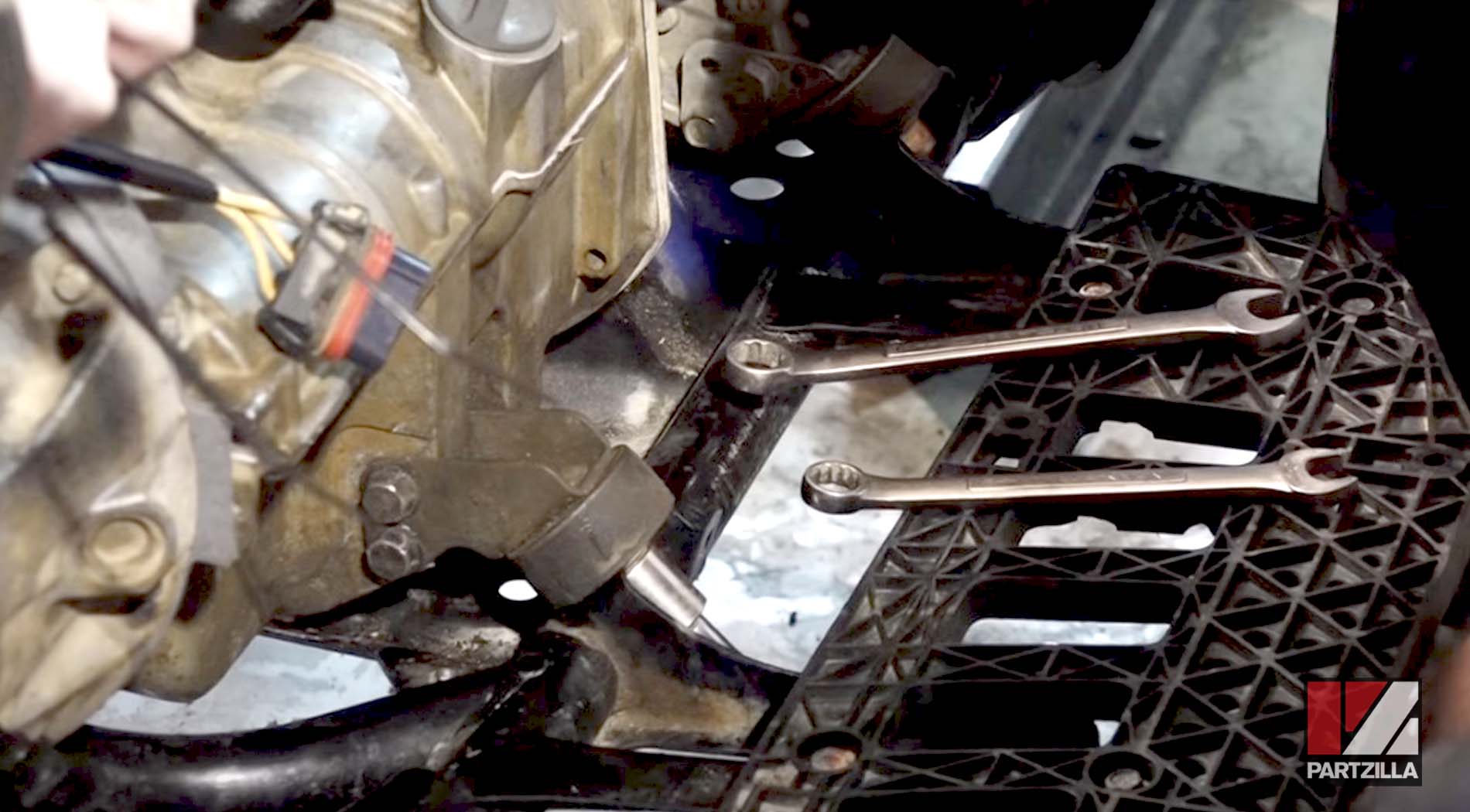 Polaris Sportsman ATV engine rebuild remount