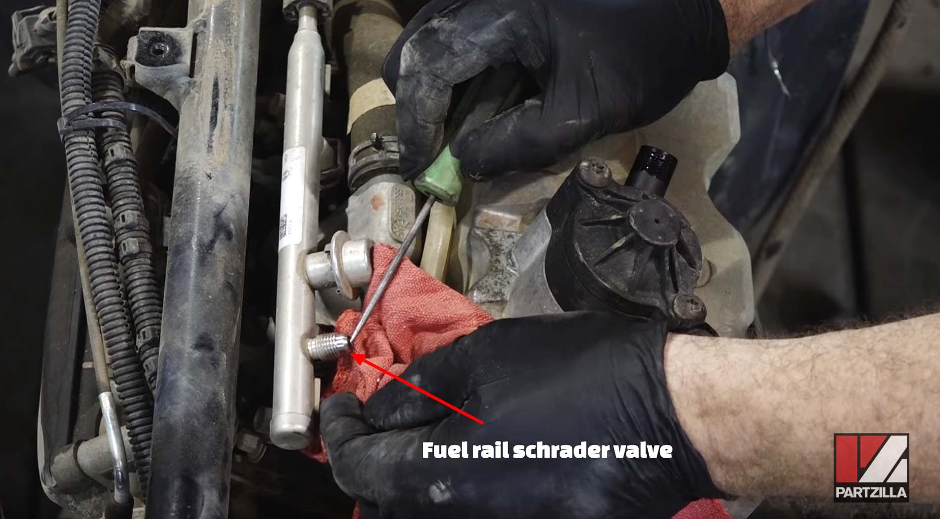 Polaris ATV engine rebuild removal