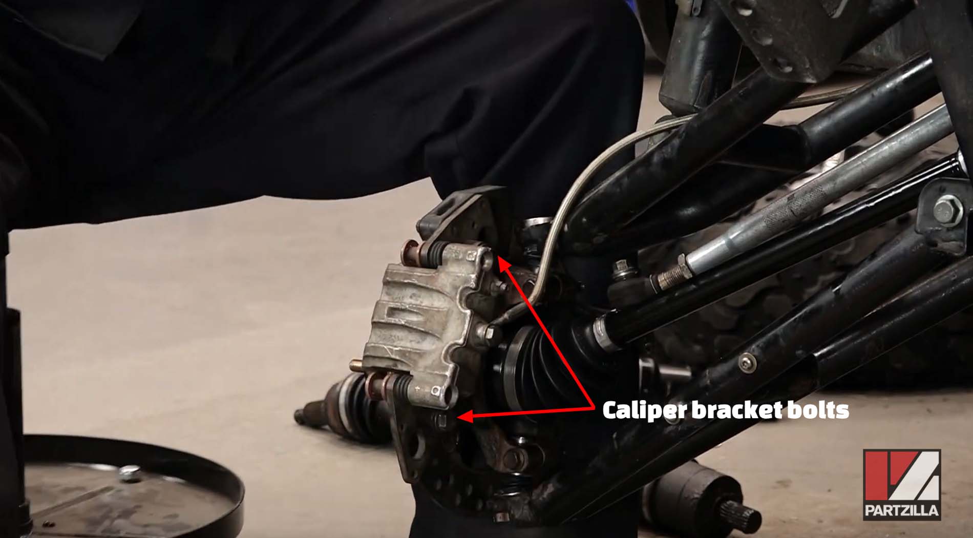 Polaris Ranger Crew 800 caliper bracket bolts