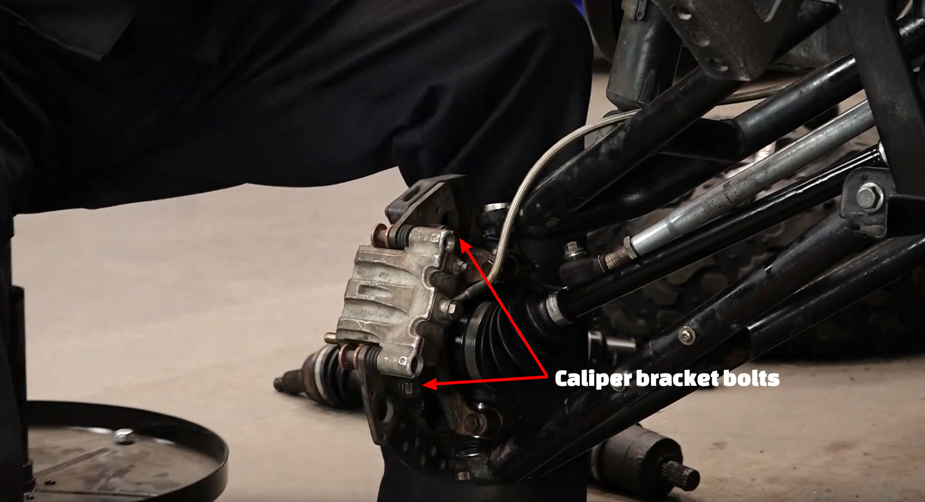Polaris Ranger Crew 800 caliper bracket bolts