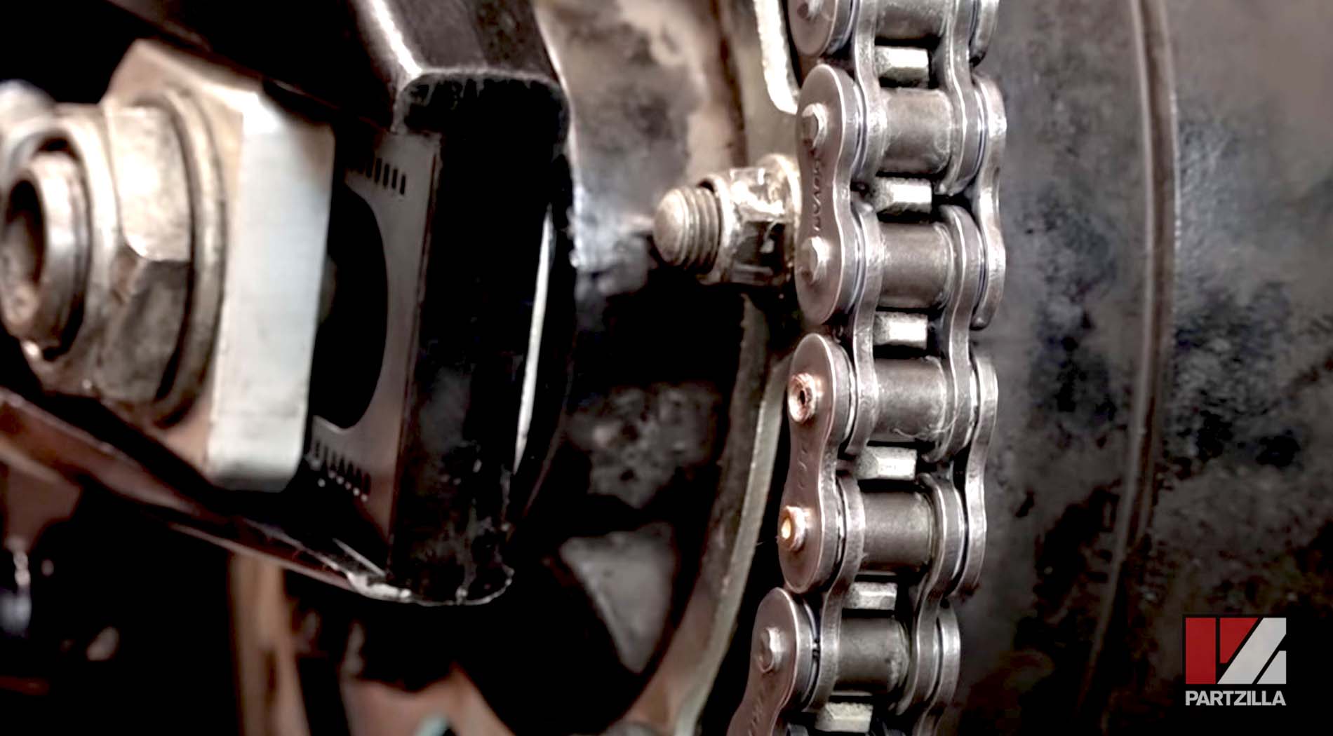 Motorcycle chain cleaning and lube tips
