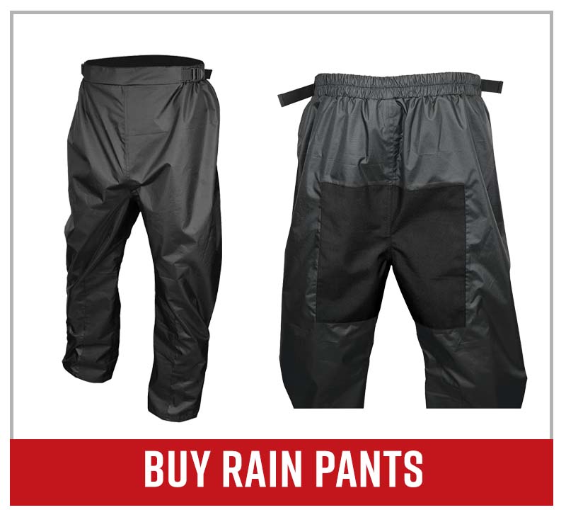 Buy motorcycle rain pants
