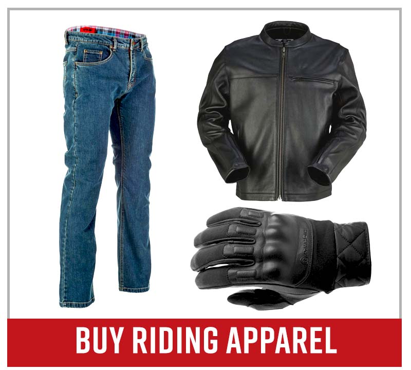 Buy motorcycle riding apparel
