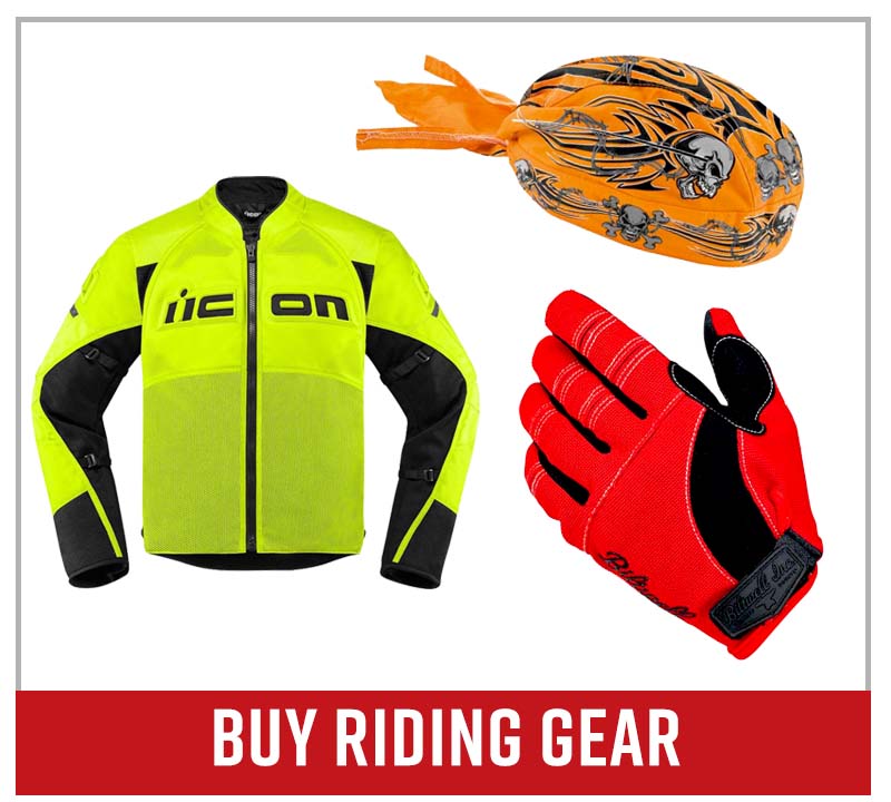 Buy motorcycle riding gear