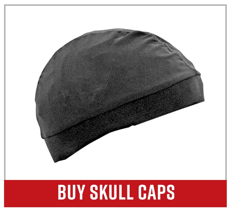 Buy motorcycle riding skull caps