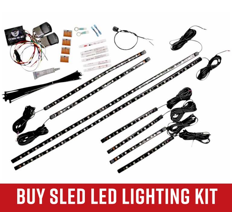 Sled LED lighting kit