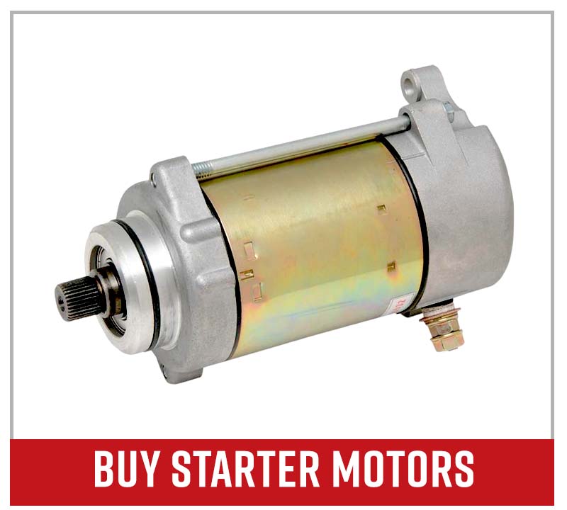 Buy powersports vehicle starter motors