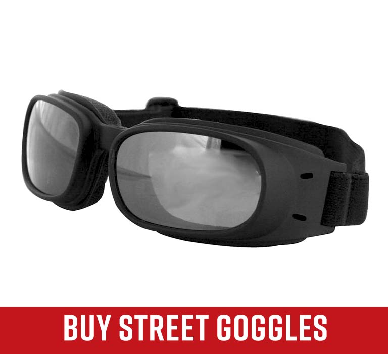 Buy street riding goggles