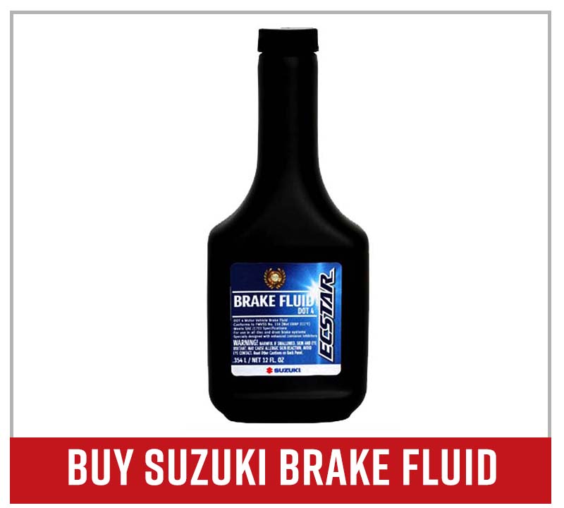 Suzuki Ecstar Dot 4 brake fluid