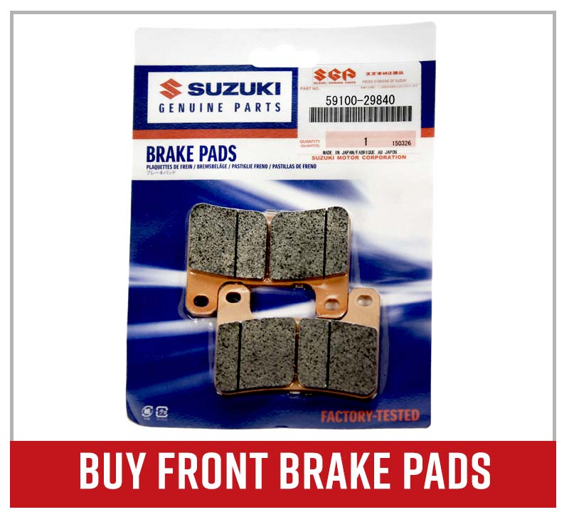Suzuki GSXR1000 front brake pads
