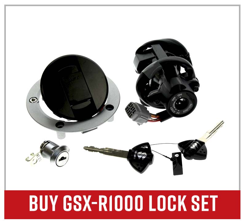 Suzuki GSX-R1000 lock set