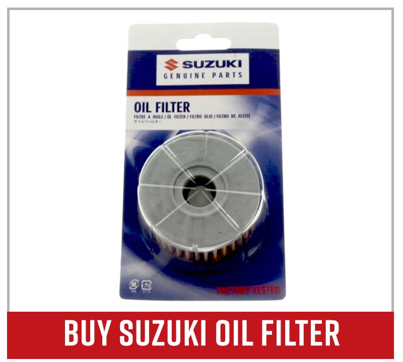 Suzuki TU250 oil filter