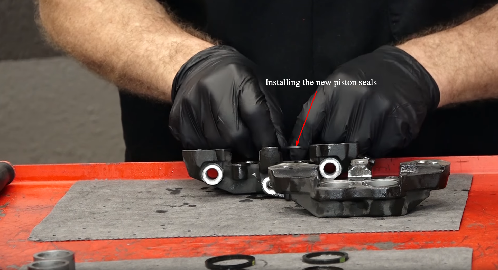 Suzuki GSXR brake caliper piston seals