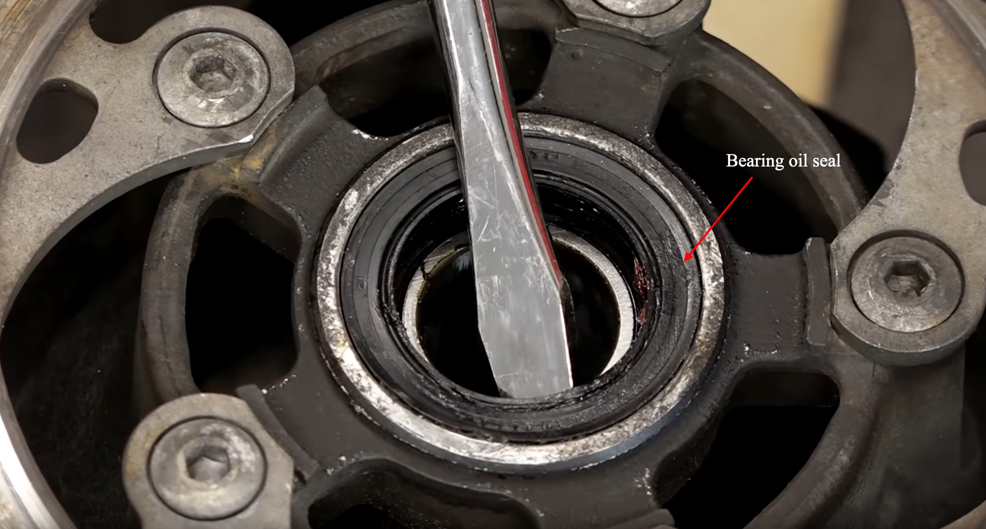 Suzuki GSX-R 1000 rear wheel bearing oil seal