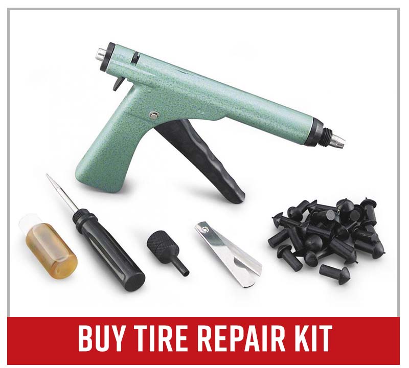 Stop and Go tubeless tire repair kit