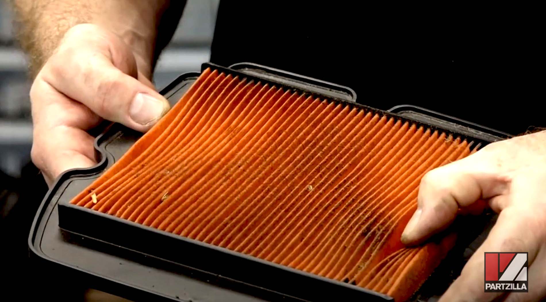 What happens if an air filter gets wet?
