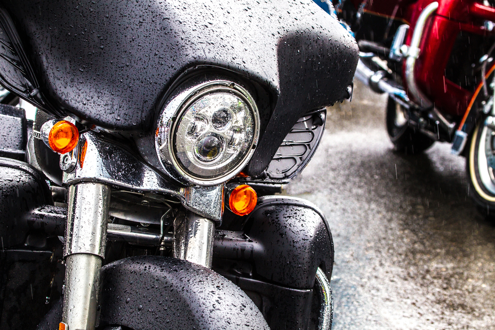 Motorcycle rust prevention moisture