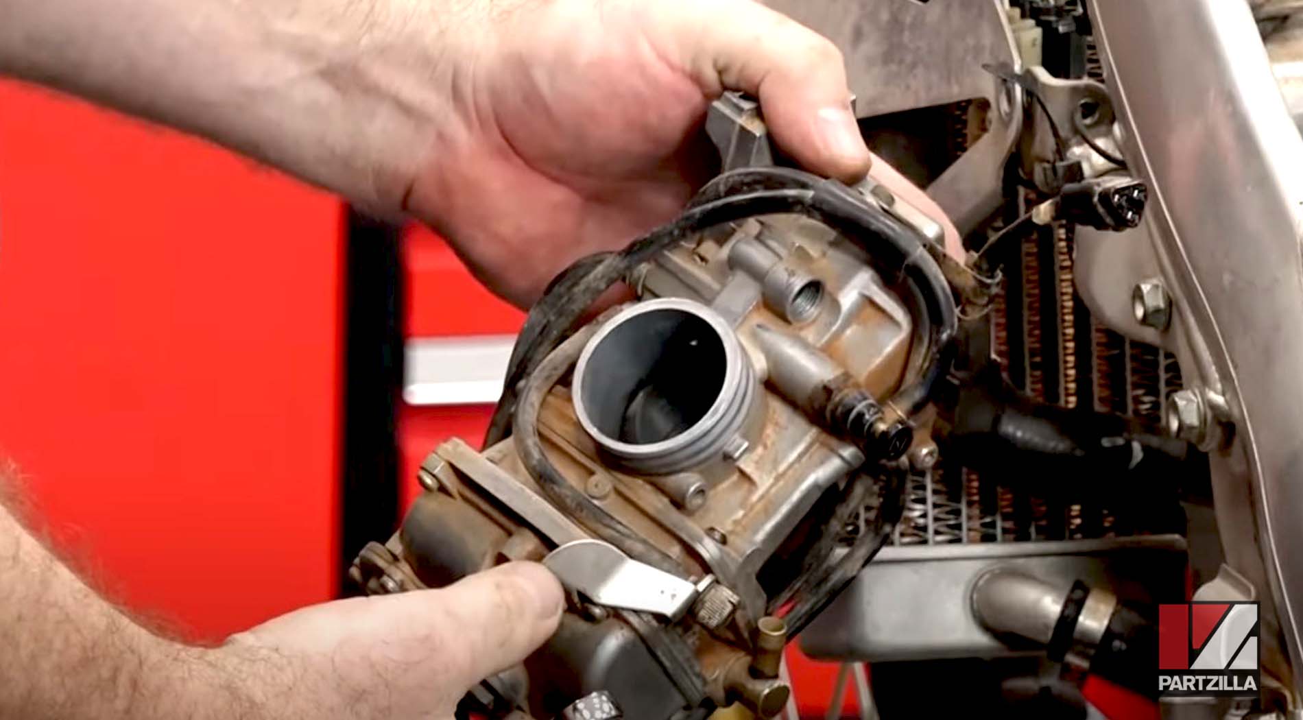 Engine bogging causes carburetor