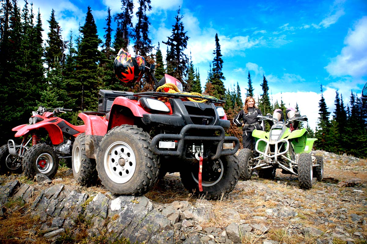 Sport and utility ATVs tires and wheels