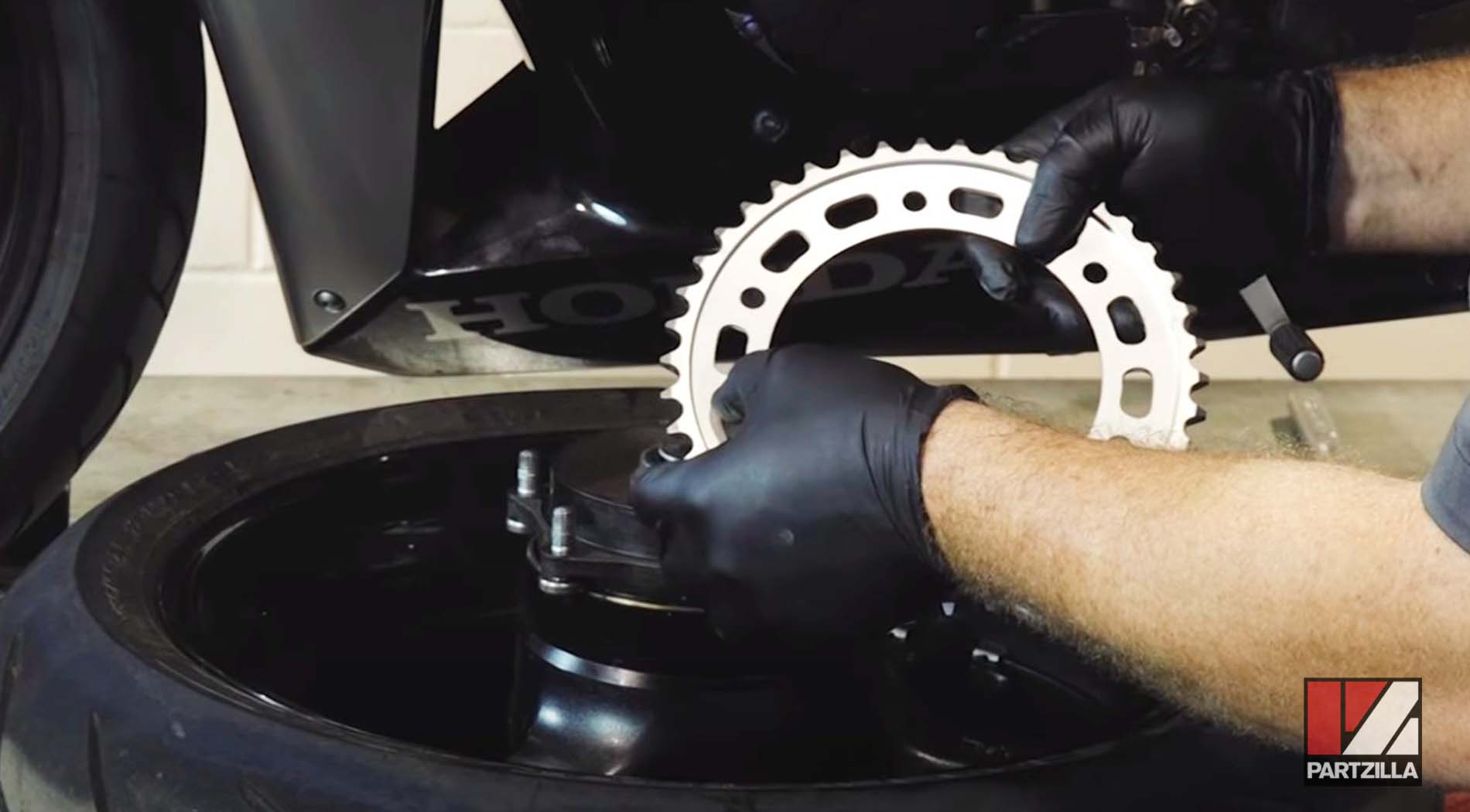 Why change motorcycle sprockets
