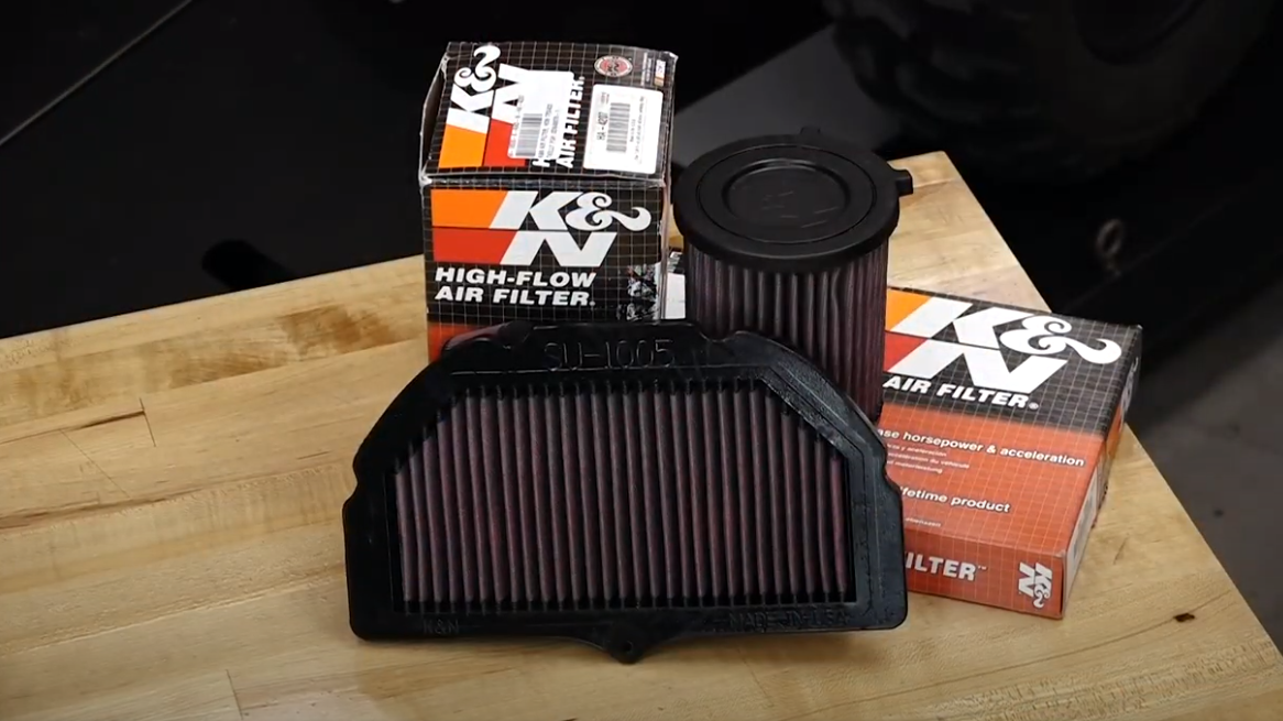 K&N motorcycle air filters